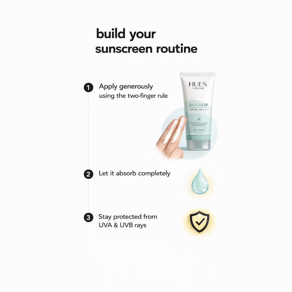 Hues For Him SunSkip Sunscreen