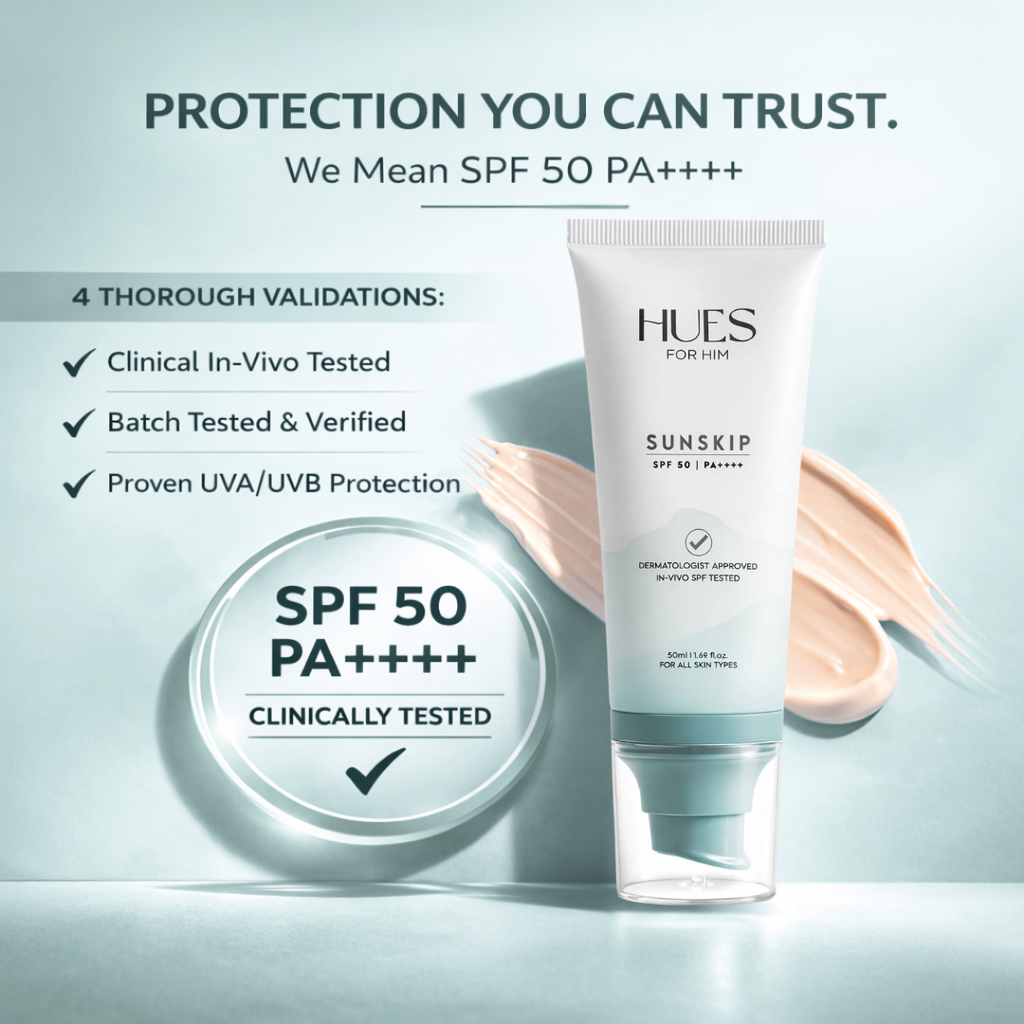Hues For Him SunSkip Sunscreen