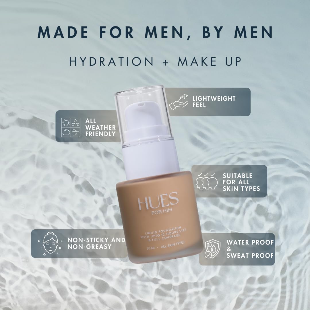 Hues For Him Foundation for Men