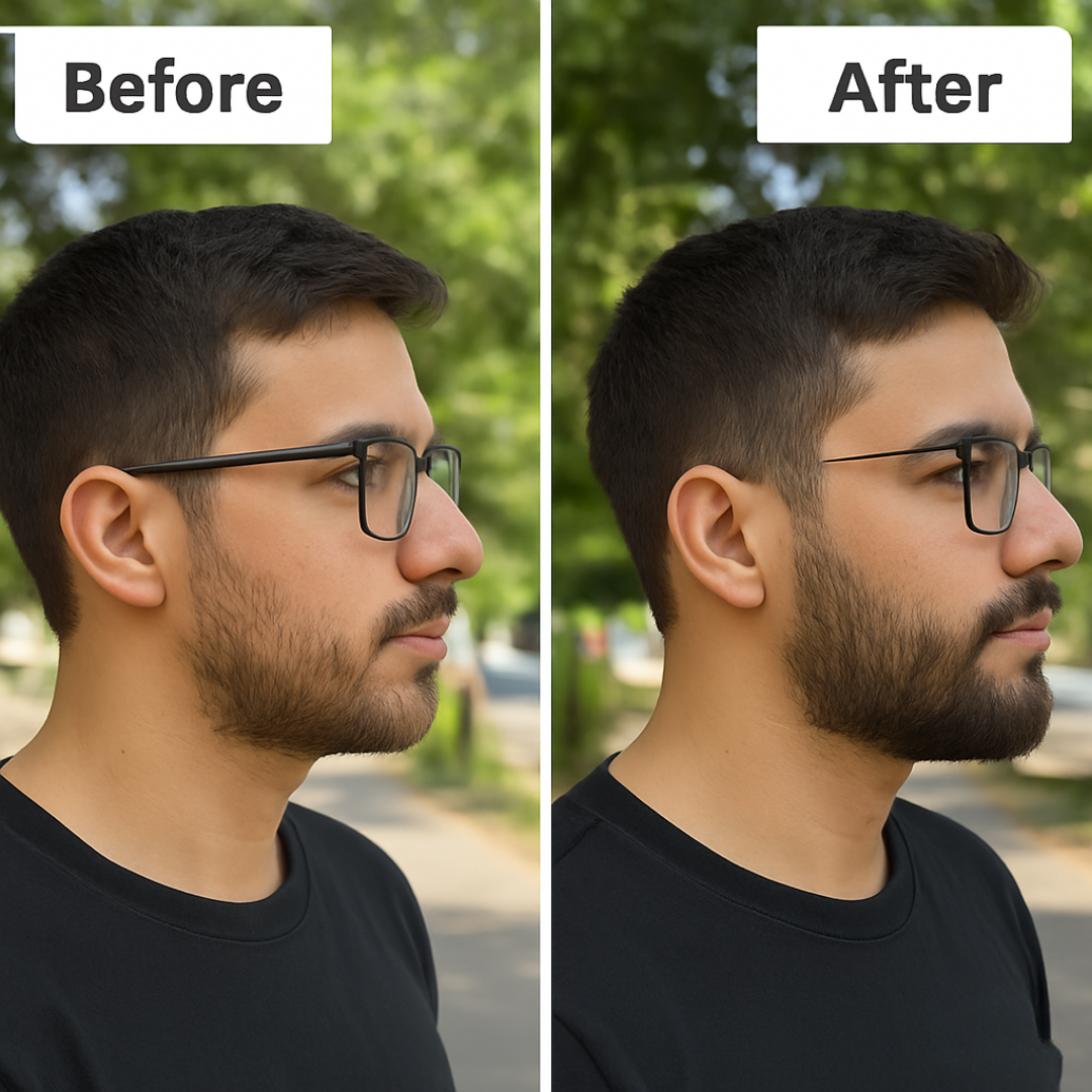 Fix Patchy Beard -Beard Fill and Grow