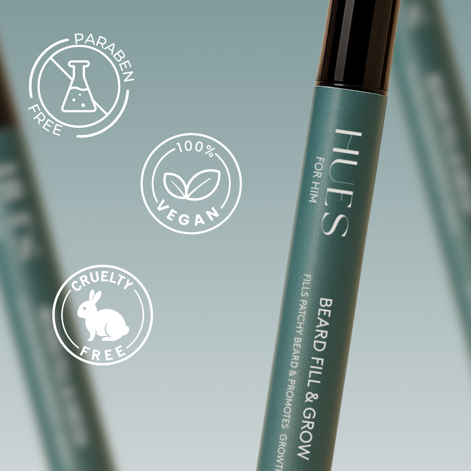 Hues For Him Beard Fill & Grow